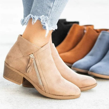 Elegant orthopedic women's boots