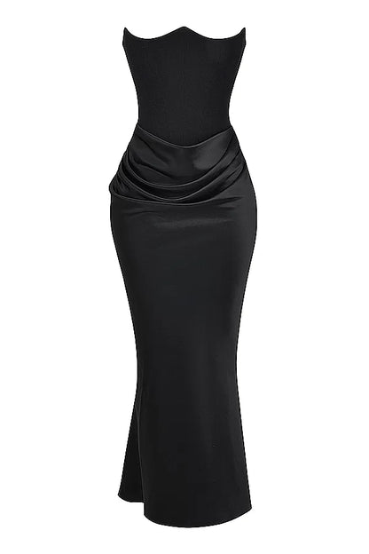 LINDA MAXI DRESS - BLACK
