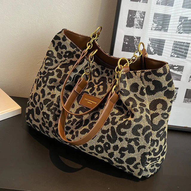 Leonora - Leopard bag