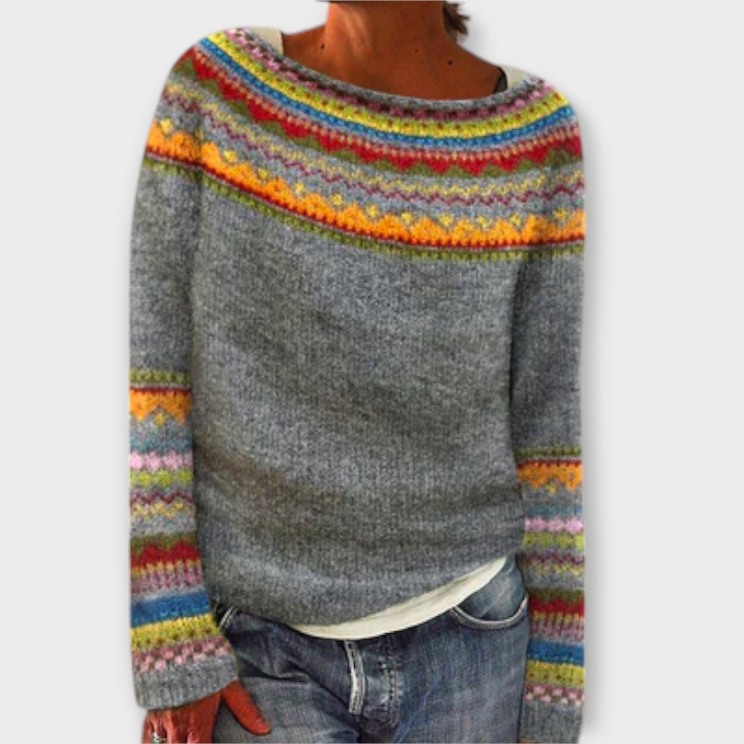 Vintage knitted sweaters for women