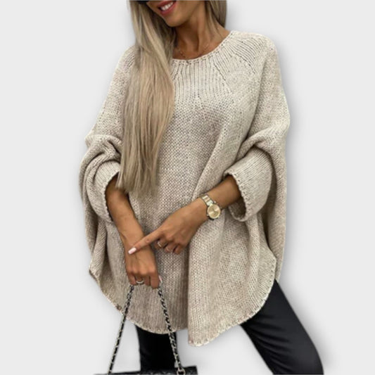 Isabelle - Stylish women's sweater with round neck