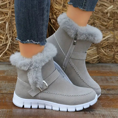 Warmly lined Chelsea boots