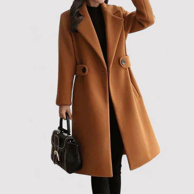 Clara - Wool coat with belt