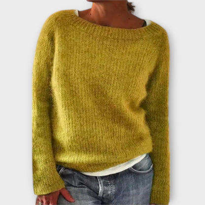 Regine – plain knitted sweater