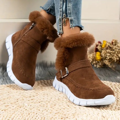 Warmly lined Chelsea boots