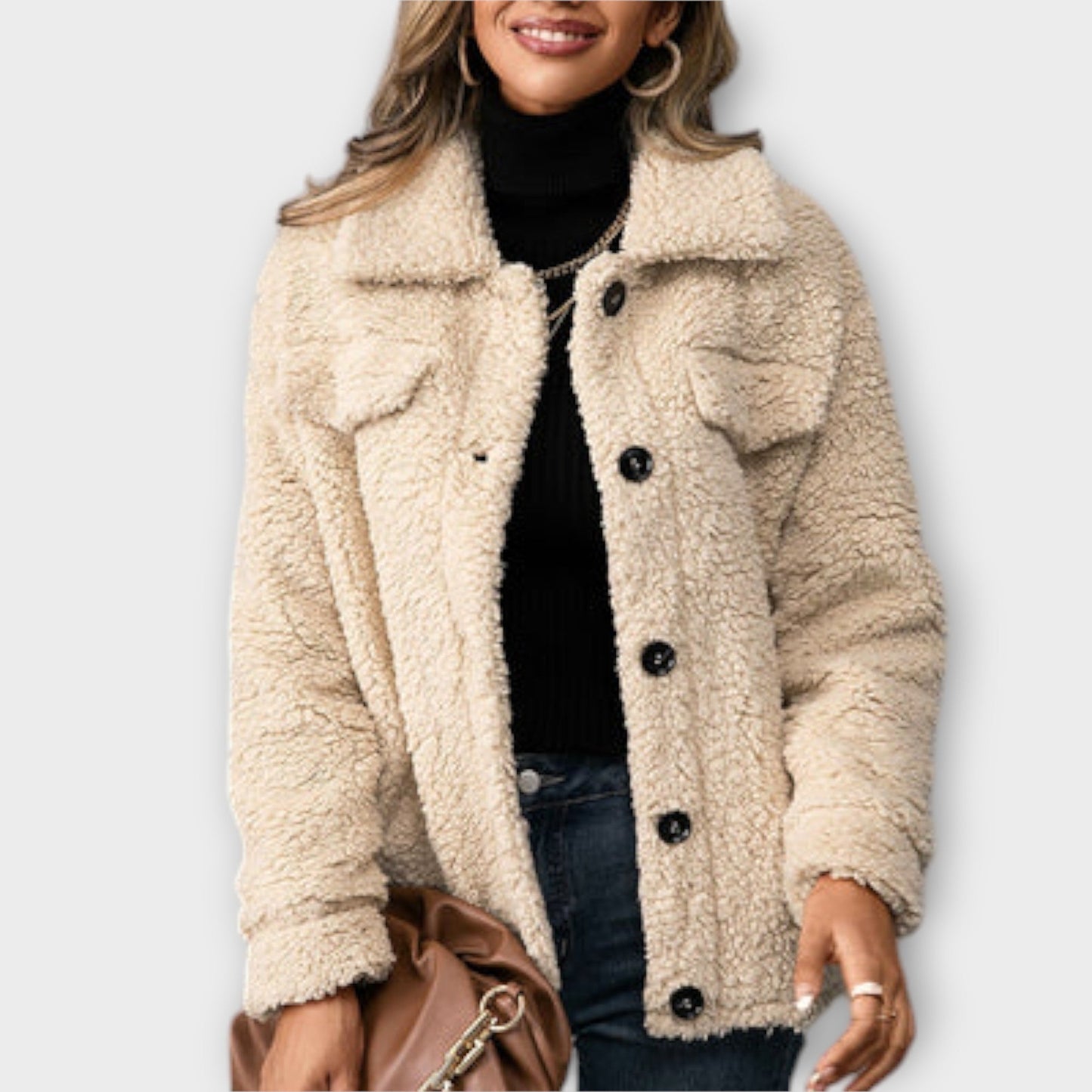 Lucy - Warm teddy jacket