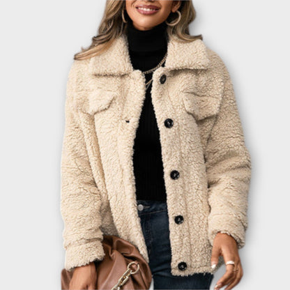 Lucy - Warm teddy jacket