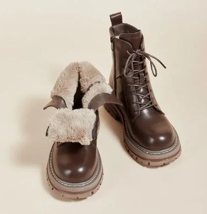 Lined women's boots
