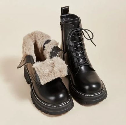 Lined women's boots