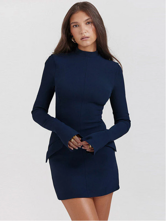 Feliz™ - Dress with cuffs