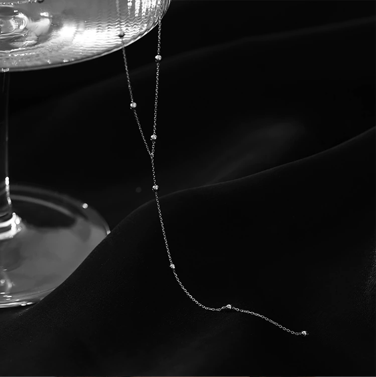 tassel collarbone necklace