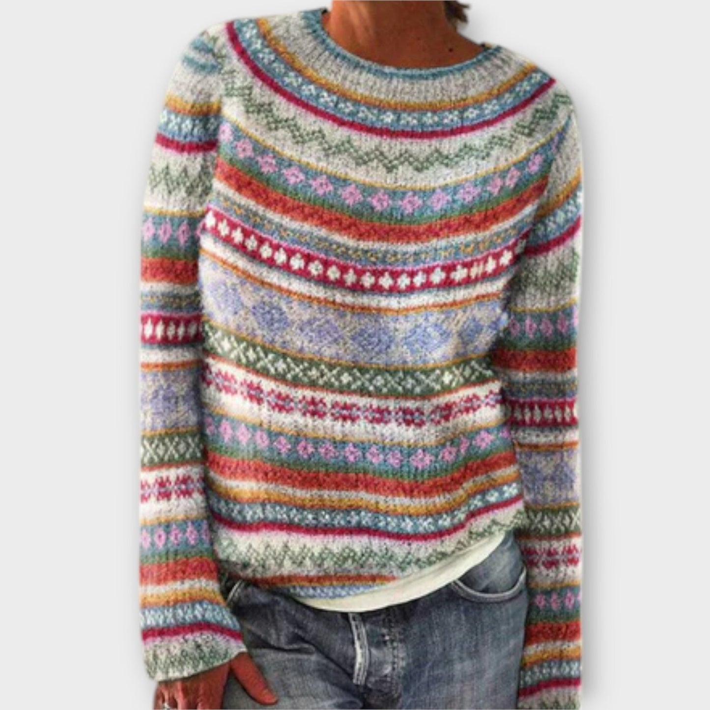 Vintage knitted sweaters for women