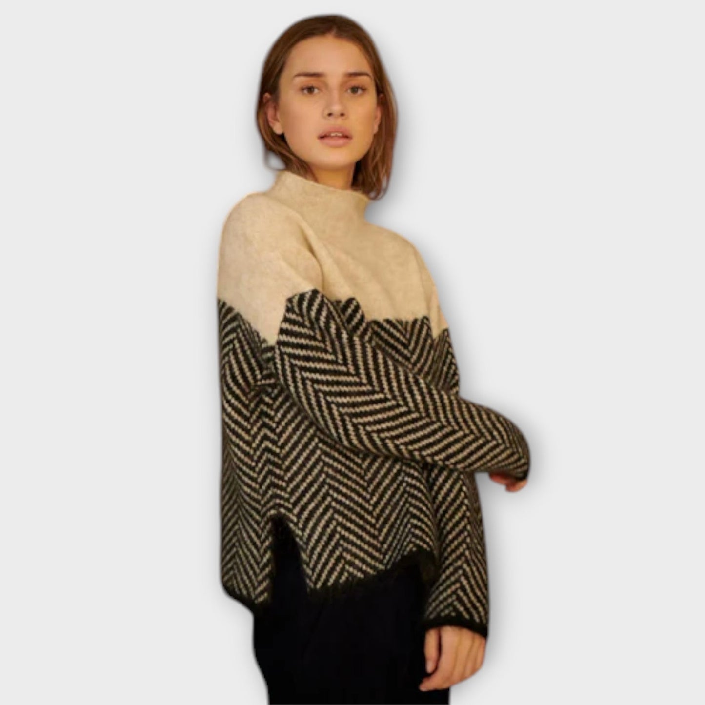 Maeve - Soft turtleneck sweater