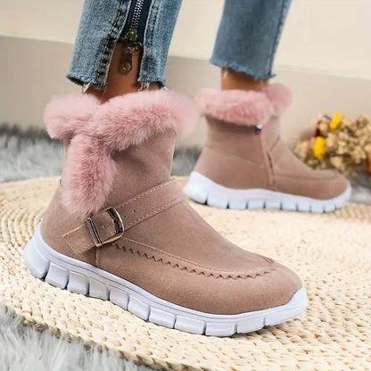 Warmly lined Chelsea boots