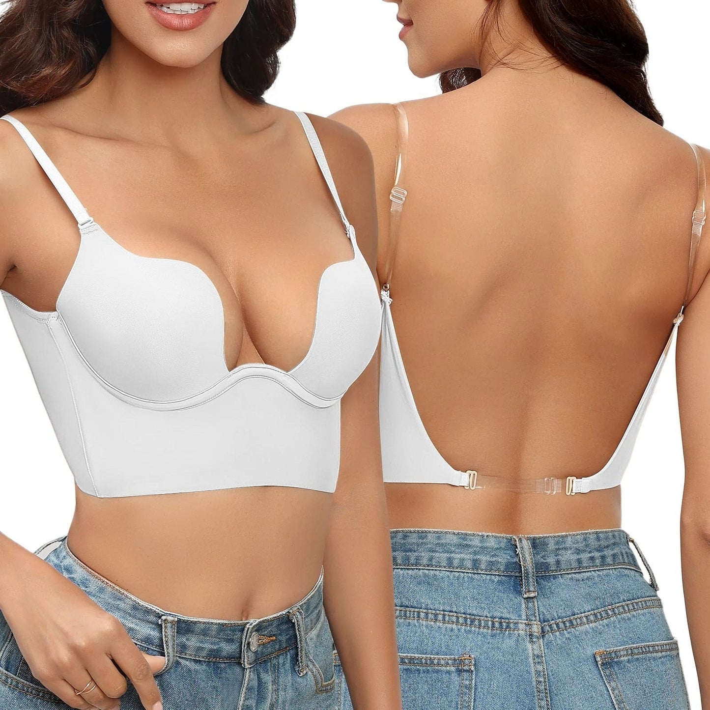 Elvira - Comfortable backless bra