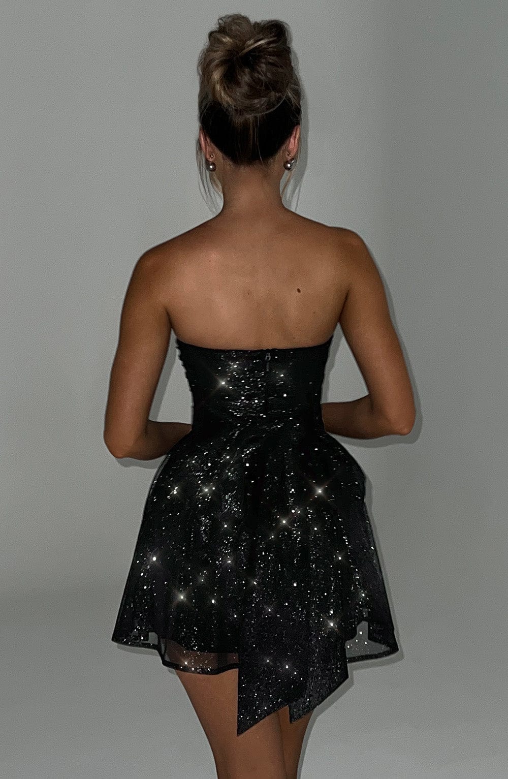 Aiah | Mini glitter dress