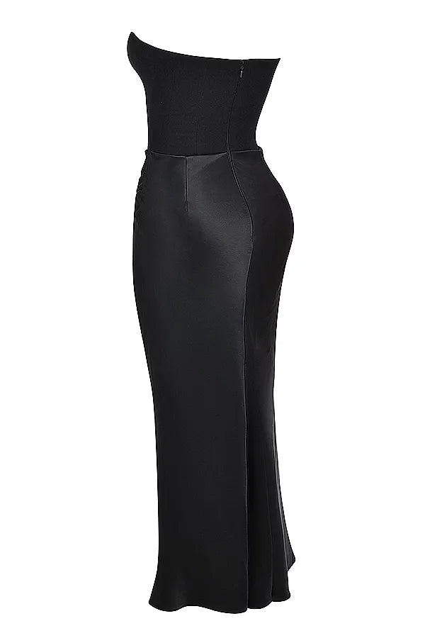 LINDA MAXI DRESS - BLACK