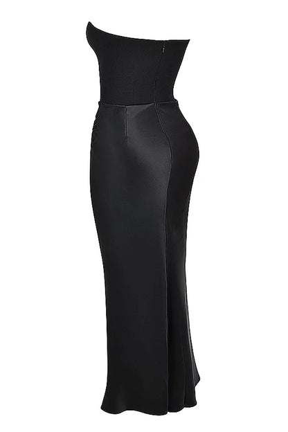 LINDA MAXI DRESS - BLACK