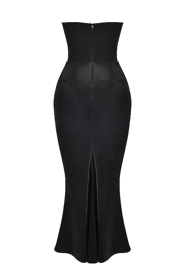 LINDA MAXI DRESS - BLACK