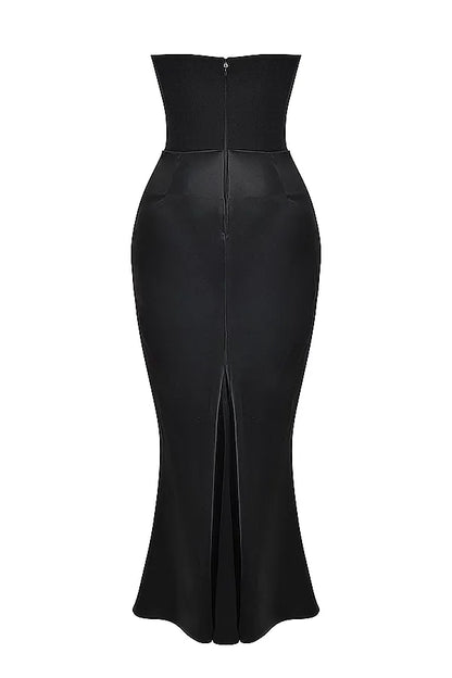 LINDA MAXI DRESS - BLACK