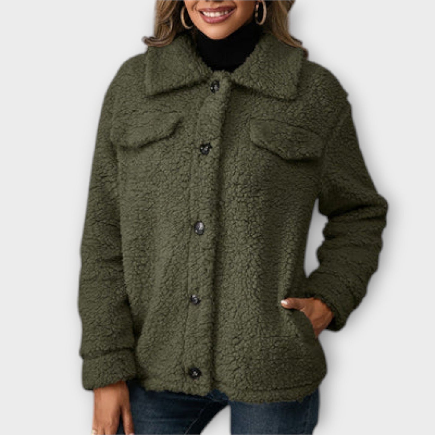 Lucy - Warm teddy jacket